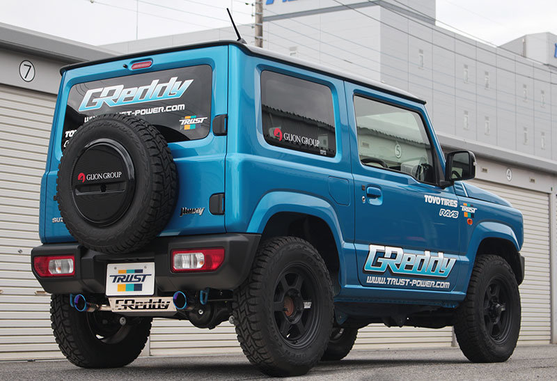 TRUST GREDDY Cross Exhaust G-Style For Suzuki Jimny Sierra JB74W - Image 3