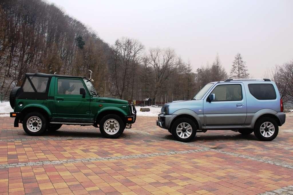 Suzuki Jimny vs. Samurai